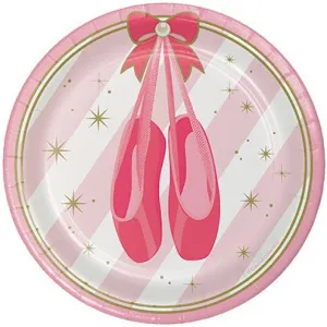 Ballet Twinkle Toes Lunch Paper Plates 18cm