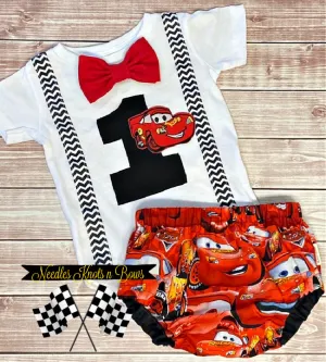 Boys Cars 1st Birthday Outfit, First Birthday Shirt