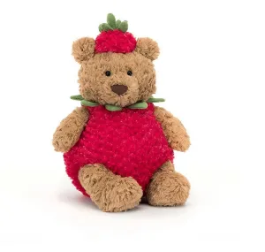 Jellycat Bartholomew Bear Strawberry