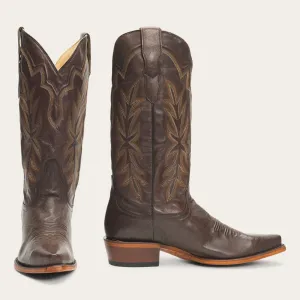 Stetson Women's Brown Casey Snip Toe Boots 0627