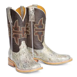 Tin Haul Women's Golden Tiger / Trouble Maker Square Toe Boots 1482