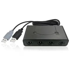 Wii U Game Cube Controller Adapter, Super Smash Bros Game Cube Adapter Mz691